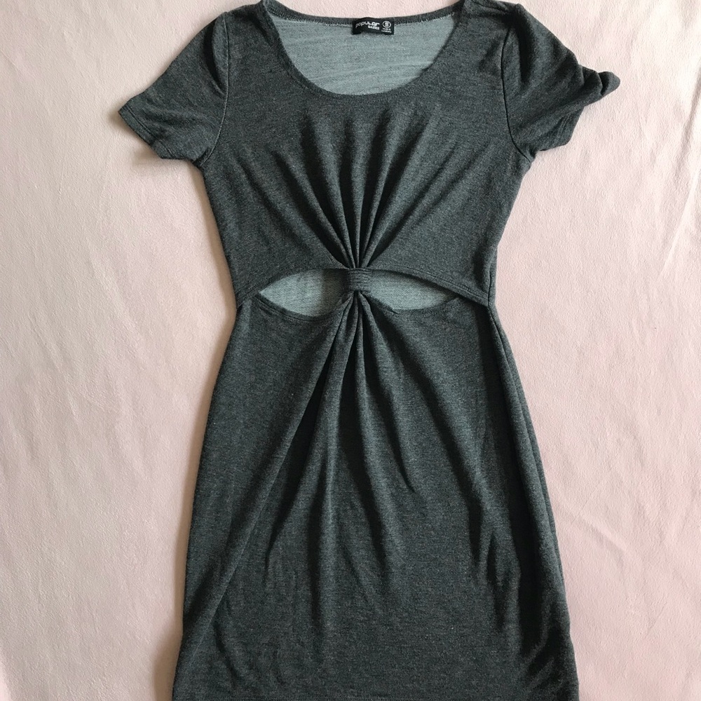 Knotted Mini Dress